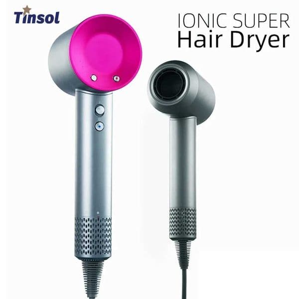 TINSOL 2025 New Leafless Hair Dryers Professional Blow Dryer Negative Ionic Blow Hair Dryer For Home Appliance With Salon Style L260525