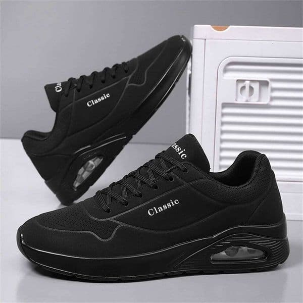 Men's Breathable Shock-Absorbing Running Shoes with Air Cushion Lightweight Low-Top Sneakers for Gym Training Casual Wear 26Y0525