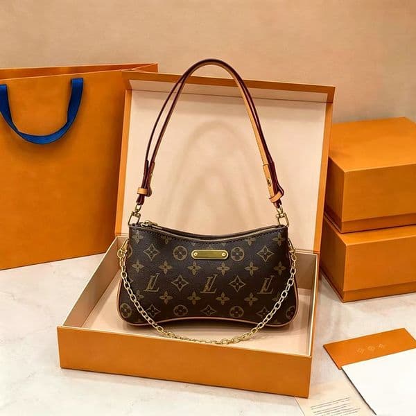 Liv Pochette Designer Bag Luxury bag Neverfull Tote bag Pochette Shoulder Bag High End Brown Printed Pattern Women Shopping Handbag Classic Over Shoulder Luxury bag