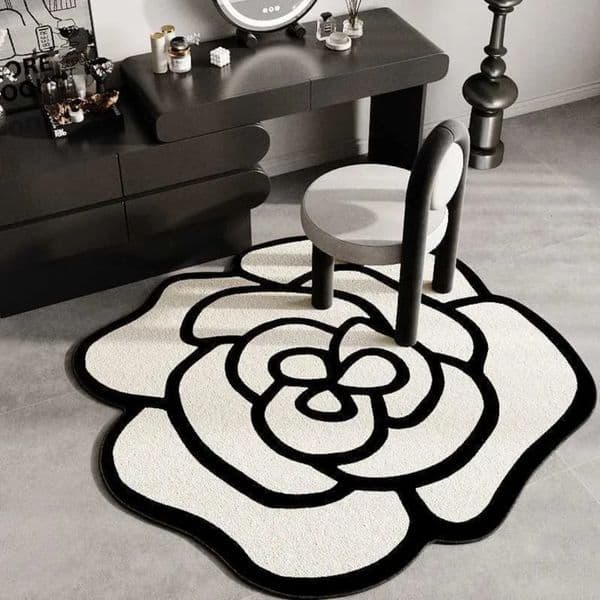 2026 Luxury VIKAMA French Light Luxury perfume Makeup Stool cologne Wardrobe Carpet High-End Bedroom Dressing Table Chair Cushion Home Decoration Free Shipping 6 18