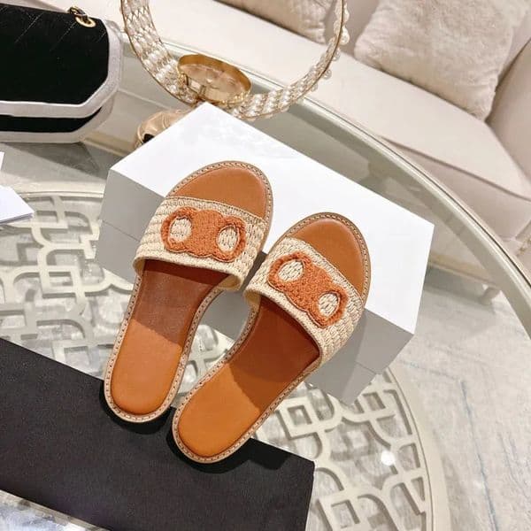 Slippers Slide sandals luxury Casual shoes Designer Mens Sliders fashion outdoor Beach sandale Womens Shoe flat loafer Summer Mule Size 35-45