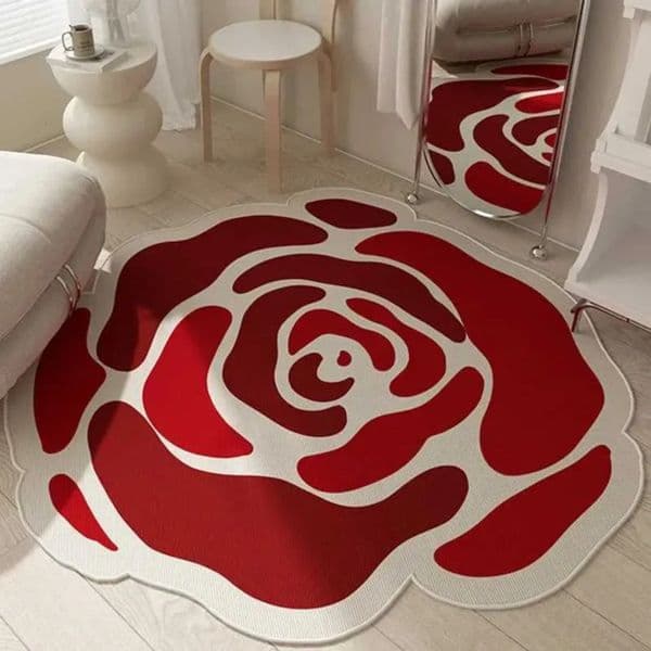2026 Luxurious Floral Crystal Velvet perfume Floor Office cologne Nonslip Bedroom Carpet Carpets For Living Room Bath Mat Home Decoration Free Shipping 6 10
