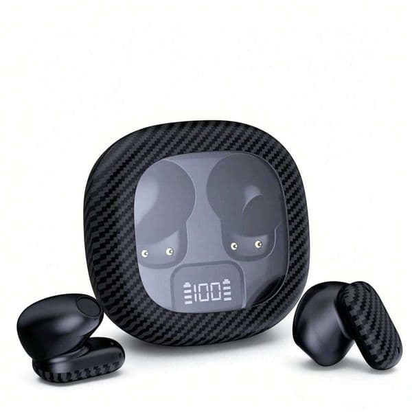 Mini Invisible Sleep BT Earbuds Ultra Light Comfortable Wear Wireless Earphones HiFi Stereo Sound with Charging Case 26L0525