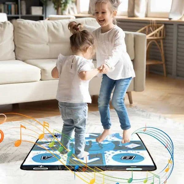 Dance Mat For Adults Dance Floor Mat Electronics Pad With Four-Way Touchpad Portable Game Blanket Dancing Challenge Rug For L260525