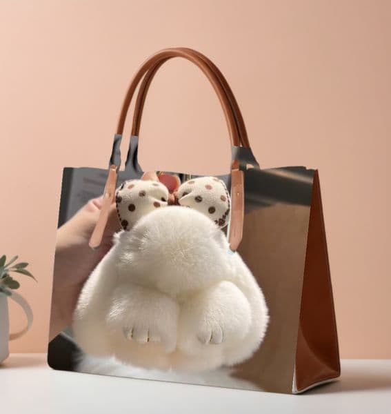 Plush rabbit ornament Designer bag Women Classic hobo bag Totes shoulder bag luxurys handbag women crossbody bag leather classic large capacity tote Bag star bag27