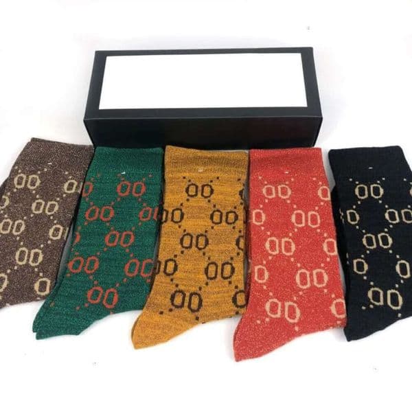 Designer 100% Cotton Man Woman Long Sport Spring Autumn Winter Casual Business Sock Warm Adult Sweat Letter Printed Solid Gift Socks High Quality GU