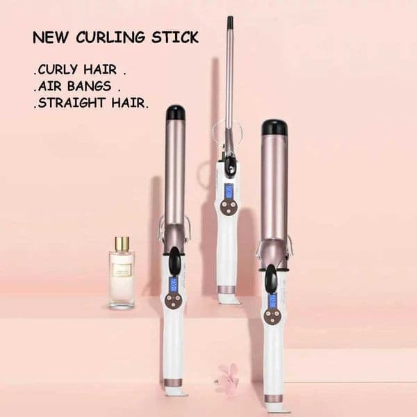 Electric Professional Ceramic Hair Curler LED Curling Iron Roller Curls Wand Waver Hair straightener Styling Tool 9mm-38mm L260525