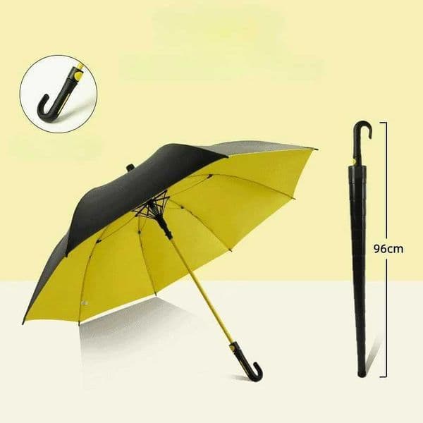 Long-handled Umbrella Is A Strong Wind-resistant Vinyl Sunscreen Umbrella Uv Umbrella Beach Umbrella for Sunny and Rainy L260522