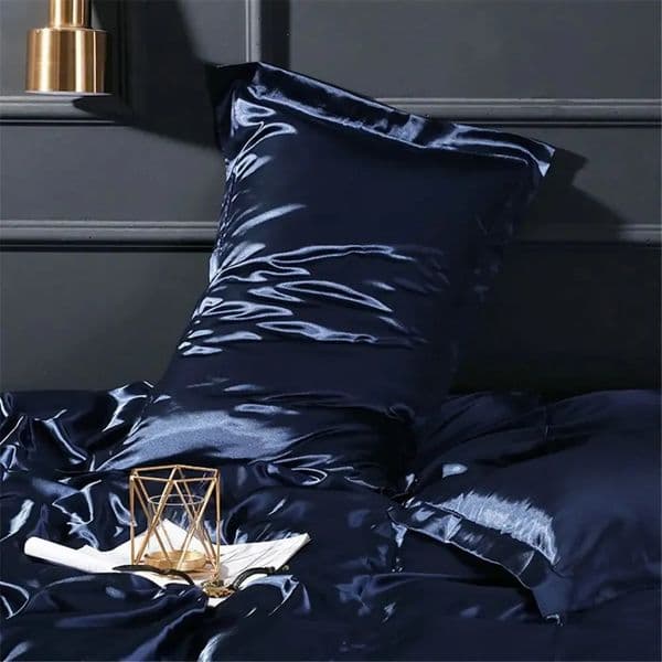 2026 Mulberry Silk Pillowslip Pillow Case Soft cologne Skin-Friendly Anti-Wrinkle Bedding Solid Color Minimalist perfume Home Decor Free Shipping 6