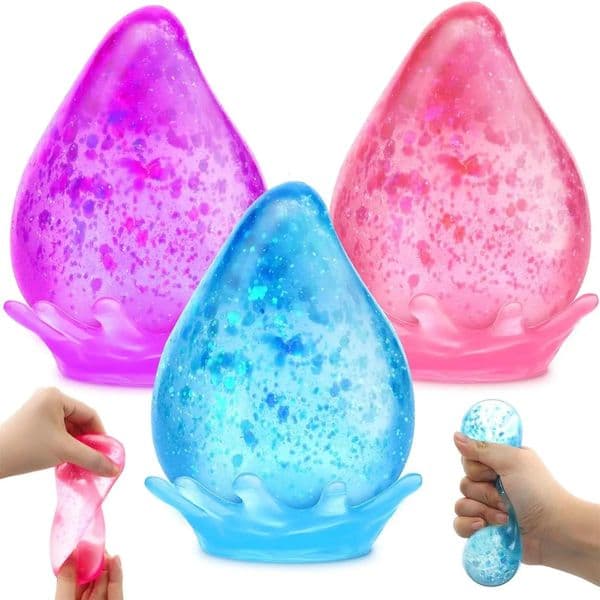 Dream Squishy Drop Stress Ball Fidget Toy Food Grade Silicone Sensory Calming Plaything Relief AntiAnxiety 260525