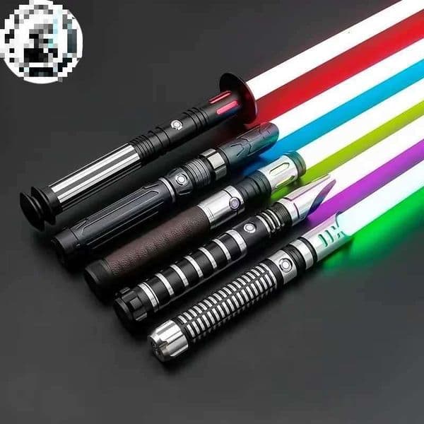 2026 New TXQSABER Heavy Dueling Lightsabers - Neo Pixel RGB Laser Sabers With Metal Hilt, Smooth Swing, Combat Cosplay Luminous Kids Toys De