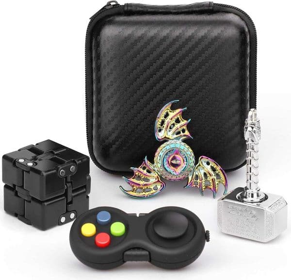Handheld Gadget Toy Set Dragon Hand SpinnersFidget Infinity CubeFidget Pad Hammer Fidgit Spinners Fidget Chain Goody Bag Filler Party Favors Supplie X260525