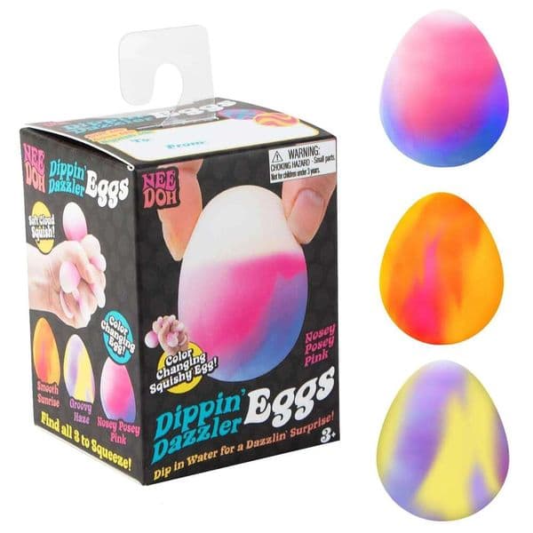 Wholesale of new product NeeDoh Dippin Dazzzler Egg a stress-relieving soft toy children perfect for Easter
