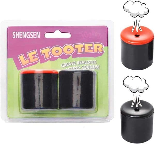 Novelty Squeeze Pooter Fart Machine Funny Prank Farting Noise Maker for Joke Childrens Day Party Gift Toy2 PCS X260525