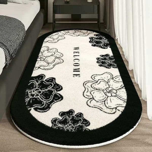 Vikama Faux Cashmere Cartoon Soft Floor Mat Suitable For Bedroom Bedside Mats Stairways Passageways And Balcony AlcovesJ260525