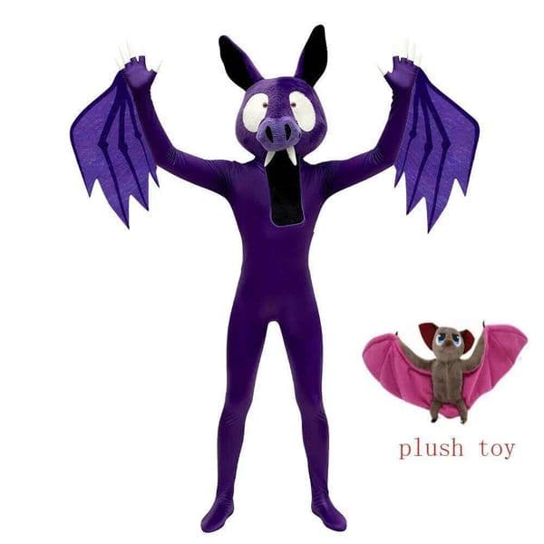 Cosplay Bat Nocturnal Terrifying 99 Night In Forest Halloween Fancy Up girls Game Vicious Monster The Deer Costume Boys kids