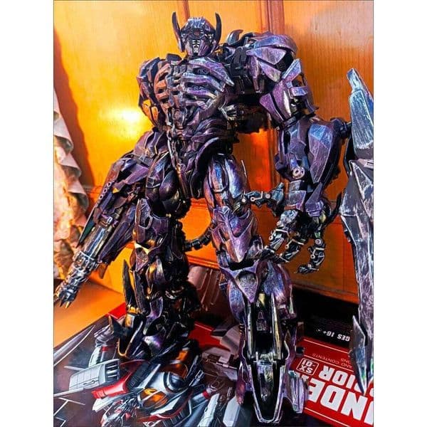 37cm Zeus Magic Transformation Toys Shockwave ZS01 Deformation Robot Action Figure 26L0526
