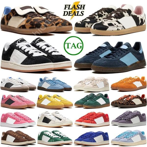 New Arrival Designer Casual shoes suede Dark Green for men women sneakers Light Silk Pink Fusion White Black Gum Fashion Hiking Outdoor mens trainers US 5-11