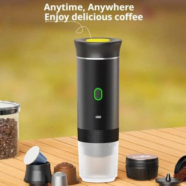 Portable Coffee Machine Capsule Italian Coffee Machine Charging Model Wireless Compact And Portable L260526