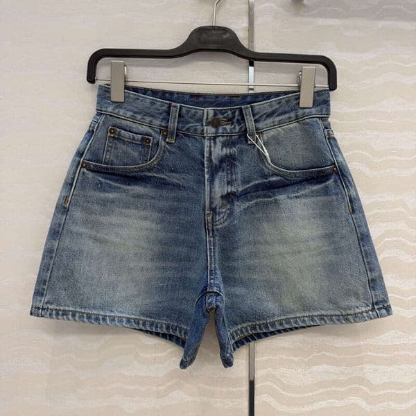 Designer American Retro Denim Shorts, High-Waisted A-Line Design, Slimming And Leg-Lengthening, Versatile Summer Hot Pants Ak96178 ed63