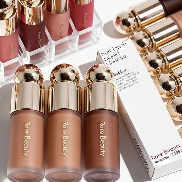 Rare Beauty 3D Face Contour Liquid Bronzer Shade Smooth Highlight Mirror Lasting Natural Nose Shadow Waterproof Brighten Makeup 260521