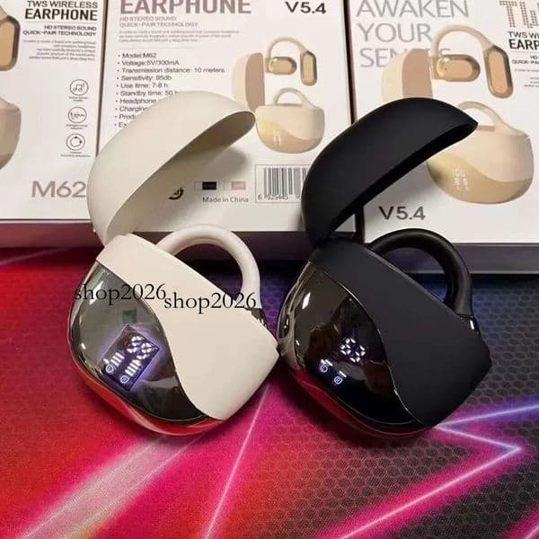 AI Smart Translator Headphones OWS Open Simultaneous Interpretation Long lasting Battery Life Wireless Bluetooth Earphones Muhan
