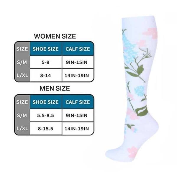 58 Styles New Compression Socks for Leggings Breathable Running Pressure Soccer Adult Sock Korean Edition Network Pressure Socks M260526