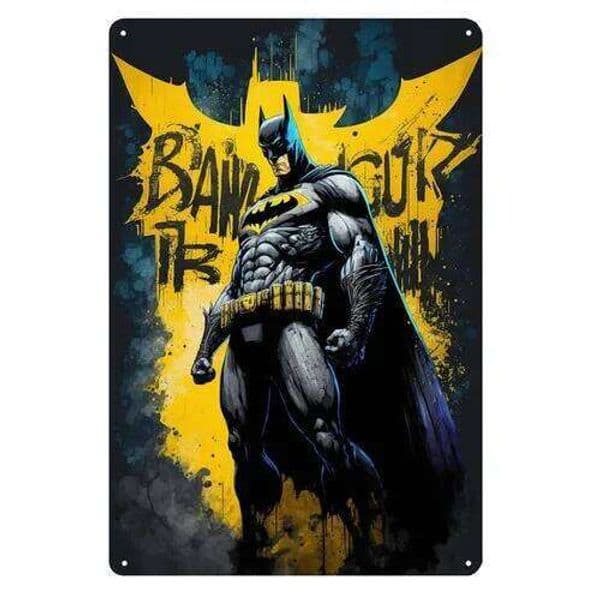 Movie Metal Poster Art 20x30cm - Superhero Wall Decor Tin Sign-aluminum sign 26Y0526
