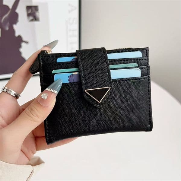 Fashion Card Holder Wallet Womens Mens Mini Zippy Organizer Luxury Designer Coin Purse Bag Belt Charm Key Pouch Pochette Accessoires