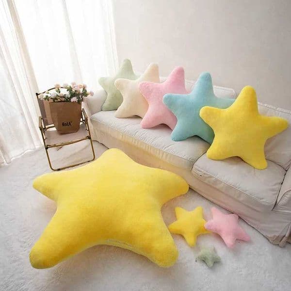 Home Decoration Star Pillow 2026 New Cute Sofa Cushion Balcony Tatami Cushion Doll H260525