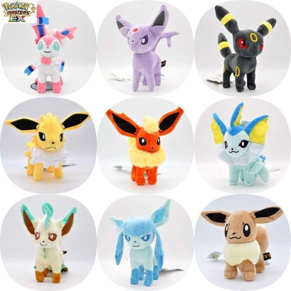18cm small 10 standing Yibu Plush Doll fire mine ice day fairy color moon L260526VTDH