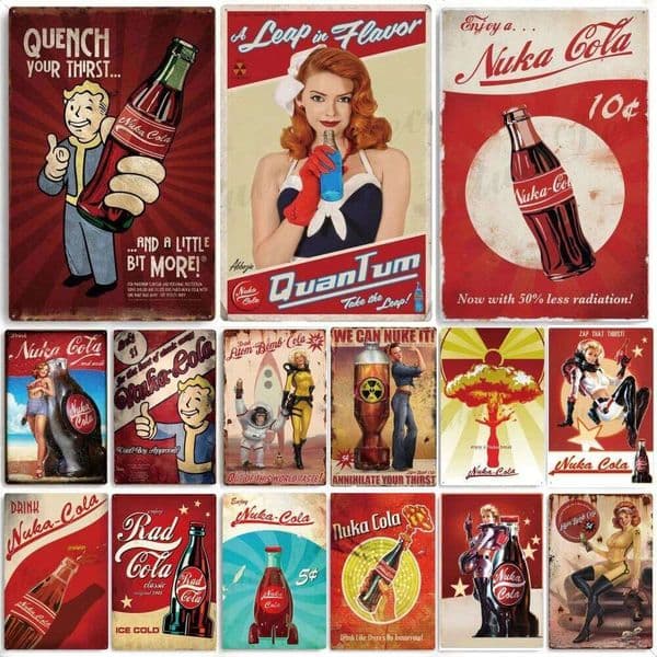 Vintage Rusty Cola Metal Pin Aluminum Sign Poster Restaurant Plaque Plate For Club Man Cave Bar Pub Hotel Cafe Wall Decor 26Y0526