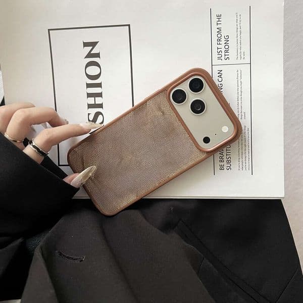 Coach Designer Coachphone Cases Luxury Style Phone Case New High-end Niche C-pattern Leather Phone Case Suitable For Ip17 Pro Max Full Protection Anti-drop 15 Pro