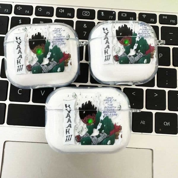 Cartoon Soft Case for AirPods 1 2 Pro 3 4 Wirless Bluetooth Headphone Cover Anime Transparent Earphone Shell for Pro2 T260525