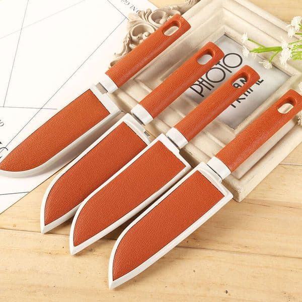 Yellow box fruit practical for home kitchen, comes with a sheath, peeling knife, one or two yuan kitchen gadget