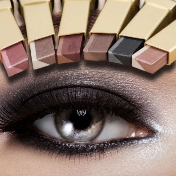 Double Color Eyeshadow Stick Glitter Highlight Shadow Stick Eye Makeup Waterproof Lasting Shimmer Metallic Eyeshadow Makeup 260525