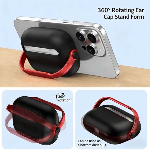 Protective Case For Airpods Pro3 4 3 Pro2 airpods Wireless Bluetooth Earphone Cover Sleeve Headphone case With Phone Holde T260525