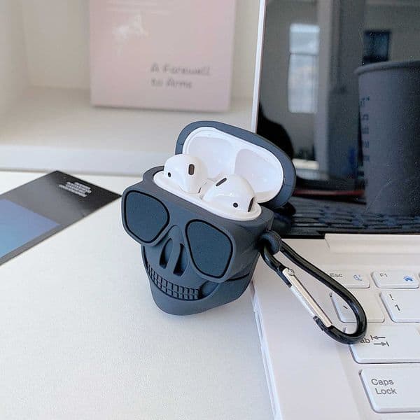 Cute 3D Cartoon Skulls Silicone Case For AirPods 2 3 Pro Pro2 Pro3 Earphone Headphone Protect Cover T260525