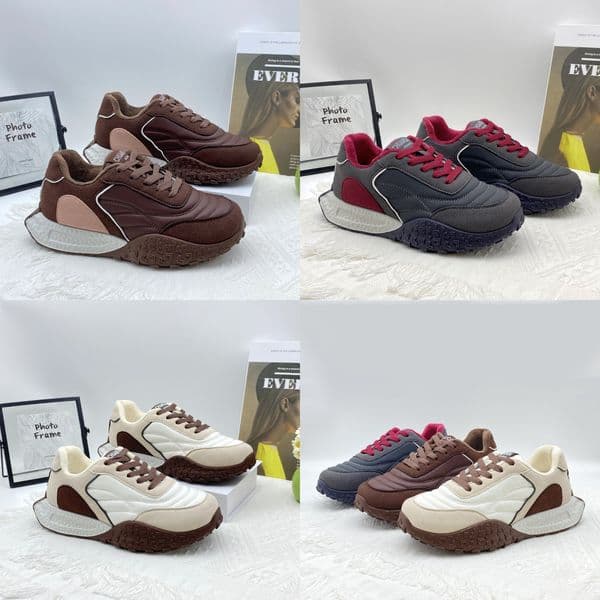 Running Shoes Designer Women Winter Warm Lined Sneakers Non Slip Platform Casual Running Shoes For Daily Outdoor Activities