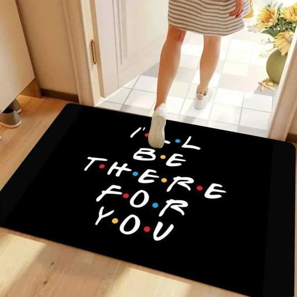 Hot Sale Friends TV Show Door Mat Non-slip Durable Entrance Rug Absorbent Floor Mat for Home Entrance Hallway Decor W260525