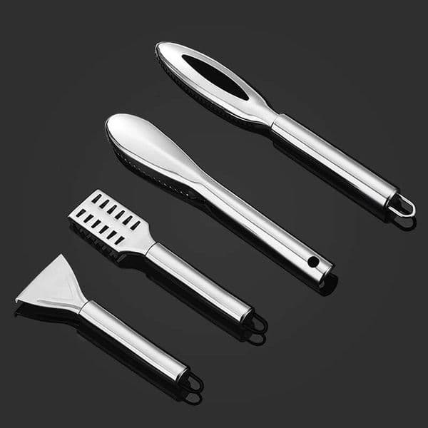 Fish stainless steel remover kitchen gadget manual knife scale scraper special for fish cleaning