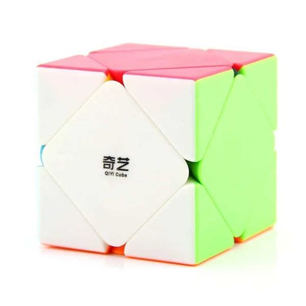 Qiyi Qicheng Skewb Magic Speed Cube Stickerless QIYI Skewb Professional Antistress Puzzle Fidget Toys Childrens Gifts L260526
