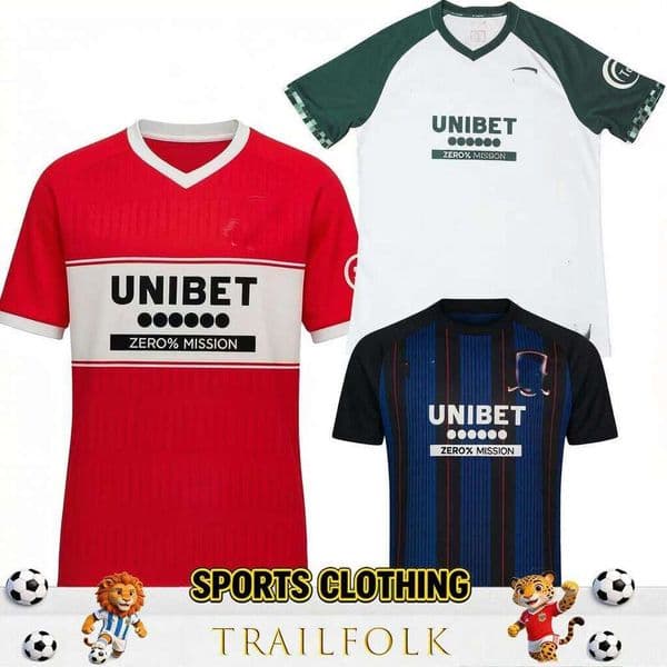 Middlesbroughs 25 26 FC home away soccer jerseys third NYPAN 19 HACKNEY 7 WHITTAKER 11 STRELEC 13 TARGETT 3 CONWAY 9 AYLING 12 2025 2026 man kids jersey