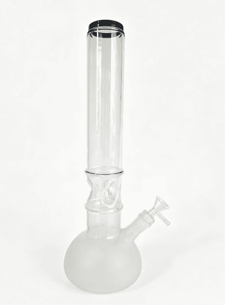 Ice Shelf Beaker Glass Bong Hookahs Water pipes Percolator Water Bongs Smoking Pipe frosted