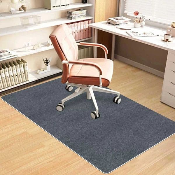 VIKAMA Study Area Carpet Stain-Resistant And Wear-Resistant Swivel Chair Mat Learning Area Carpet Home Decoration W260525