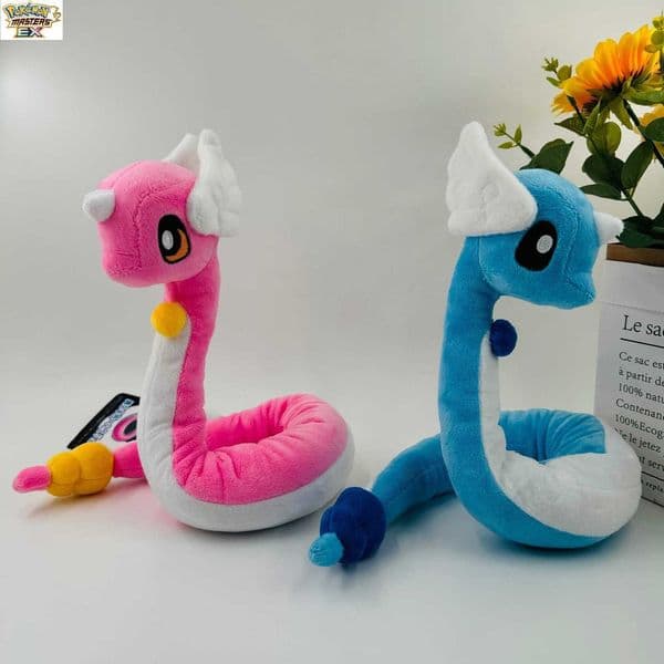 Large 68cm Haklon Two-tone Blue Pink Plush Doll with Skeleton Bendable Design Tag High Quality L2605267DRD