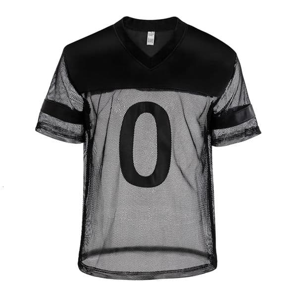 PU Sexy Fishnet T-Shirt Man Tops Tee Men Faux Leather Transparent Mesh Clubwear See Through Short Sleeve Number 1 0 7 260518CJ