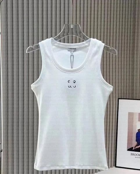 woman designer tank top women wet tank top womens t shirtSummer vest sleeveless womens knitted tops designer clothes women S M L