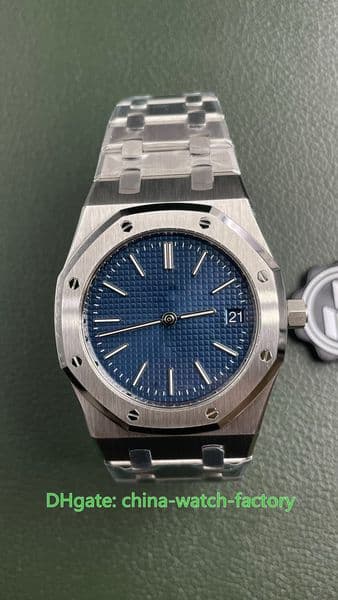 ZF Factory Mens Watch Best Quality 39mm x 8.5mm 15202 Jumbo Extra-thin Stainless Steel LumiNova Watches Cal.2121 Movement Mechanical Automatic Men's Wristwatches