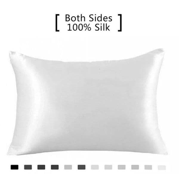 2026 Silk Pillowcase Ice 100% Pure Natural perfume Mulberry Standard cologne Size Pillow Cases Cover Hidd Case Free Shipping 1011